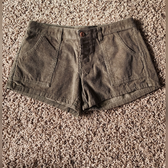 Birdwell Pants - Birdwell Olive Green Women's Shorts